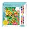 Bright Stripes Tropical Jungle Paint By Numbers